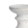 Curved White Ceramic Candle HolderCandle HolderChic & Co Home LTD