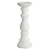 Curved White Ceramic Candle HolderCandle HolderChic & Co Home LTD