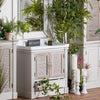 Curved White Ceramic Candle HolderCandle HolderChic & Co Home LTD