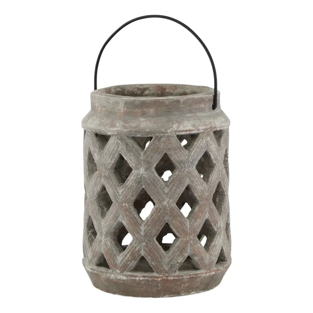 Large Lattice LanternCandle HolderChic & Co Home LTD